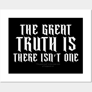 The Great Truth Posters and Art